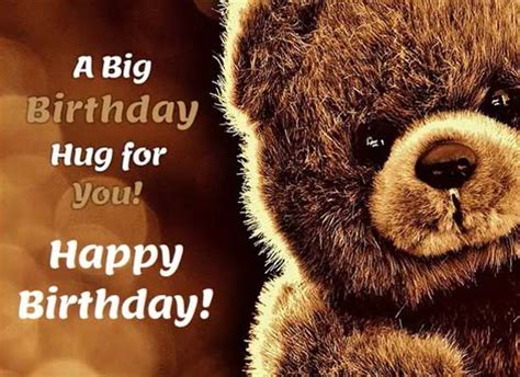 cute big hug   birthday  birthday wishes ecards