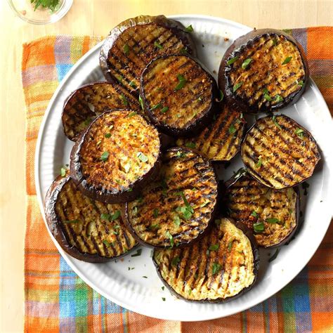 spicy grilled eggplant recipe taste  home