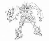 Cybertron sketch template