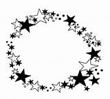 Star Stars Clipart Clip Frame Line Cliparts Drawing Library Coloring Border Frames Borders Designs Wikiclipart Kindergarten Worksheet Arts Computer Use sketch template