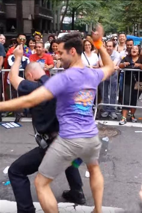police officer made famous by gay pride twerking dies from 9 11 related cancer metro news