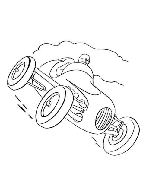bluebonkers indy  racer  coloring pages cars