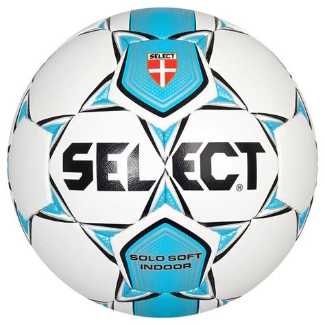 select voetbal solo soft indoor witlichtblauw wwwunisportstorenl