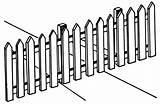 Fence Picket Drawing Clipart Line Clip Template Psf Wood Fences  Cliparts Commons Wikimedia Getdrawings Designs Library Clipground Size Clipartbest sketch template