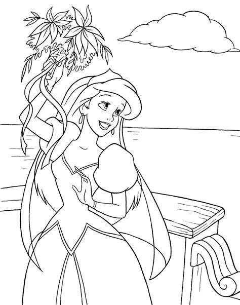 coloring pages ariel   mermaid  printable coloring pages