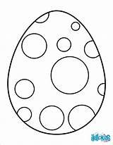 Egg Dinosaur Coloring Printable Eggs Pages Template Easter sketch template