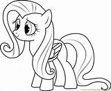 Pony Fluttershy Filly Coloringpages101 Friendship sketch template