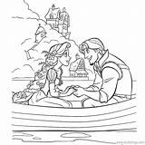 Rapunzel Flynn Tangled Coloring Pages Boat Printable Disney Rider Ocelot Print Drawing Princess Color Getcolorings Xcolorings Amp 780px Ausmalbild Odd sketch template