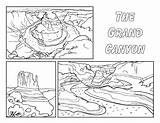 Coloring Pages Canyon Grand Printable Coloringcafe National Kids Pdf Board Sheets Adult Explore Choose sketch template