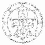 Astaroth Symbol sketch template