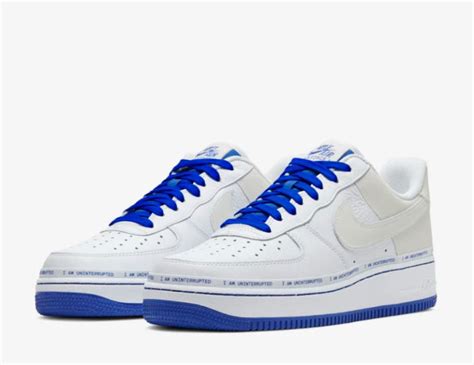 nike air force   wit blauw collectie sneakerstad
