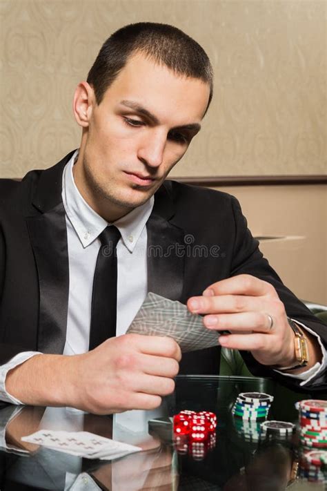 poker player stock image image  fortune smoking game