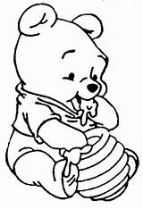 Winnie Pooh Piglet Bear Getdrawings Ourson Clipartmag Gratuit Getcolorings sketch template