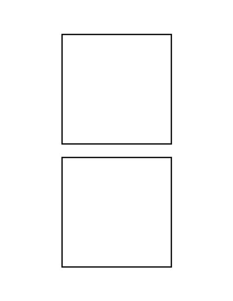 squares template