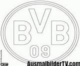 Bvb Ausmalen Bundesliga Dortmund Borussia Wappen Fußball Fussball Malvorlage Ausmalbild Ouvrir Logosu Plotten Onlycoloringpages sketch template