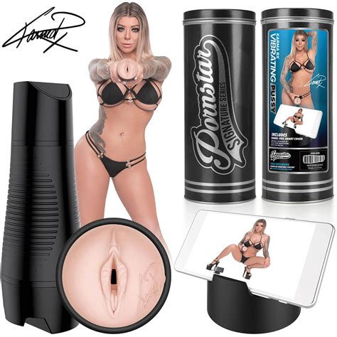 pornstar signature series rechargeable vibrating pussy karma rx sex toys and adult novelties