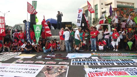 people protest against martial law and fascism on day of