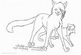 Warrior Cats Coloring Pages Fan Kids Printable sketch template