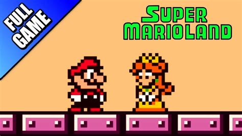super mario land color full game   levels youtube
