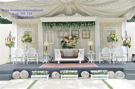 dekorasi pelaminan minimalis sederhana duco outdoor outdoor wedding