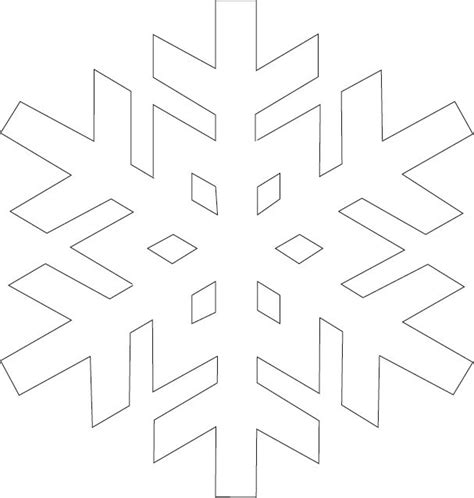 snowflake templates images  pinterest snowflakes xmas