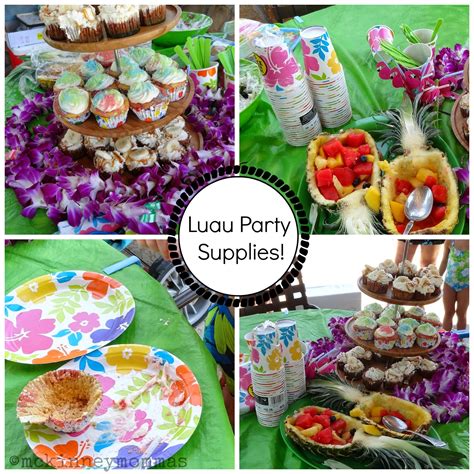 mckinney mommas how to throw a luau pool party party