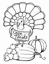 Coloring Adults Thanksgiving Pages Thanks Give Kids sketch template