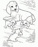 Coloring Puppy Pages Mom Kids sketch template