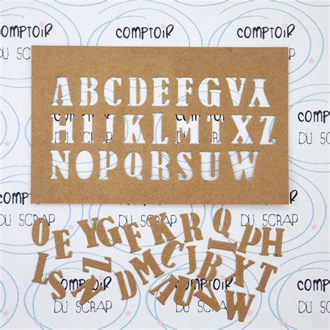 die alphabet    scrapmalin