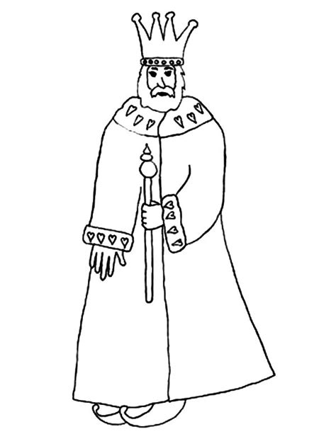 people king coloring pages kids play color