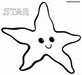 Star Coloring Pages Sea Colouring Colorings sketch template