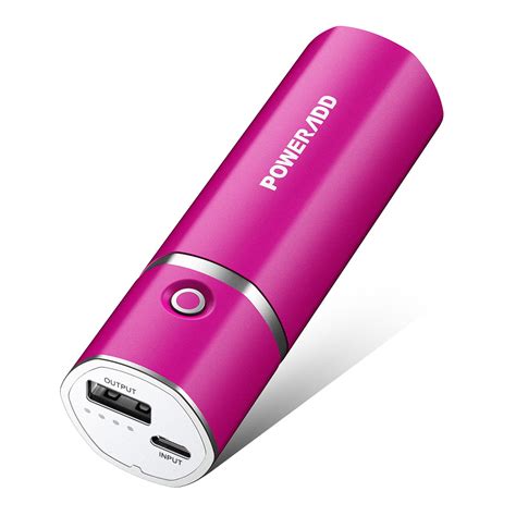 poweradd slim mah power bank portable charger usb external battery  iphone samsung
