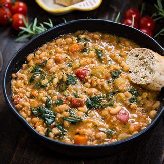 vegan tuscan white bean soup   instant pot fatfree vegan kitchen