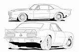 Drawing Camaro Drawings Sketch Chevy Silverado 67 Ss Draw Car Chevrolet Line Coloring Chevelle Pages 1967 Enthusiasts Forums Forum Paintingvalley sketch template