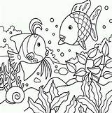 Coloring Fish Pout Pages Comments sketch template