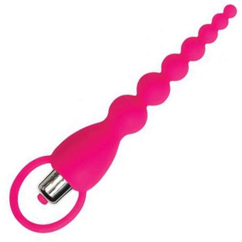adam and eve booty bliss silicone vibrating beads pink sex toys and adult novelties adult dvd
