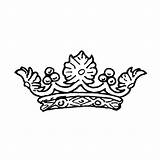 Polyvore Queen Crown Coloring Printable Book Tattoo sketch template