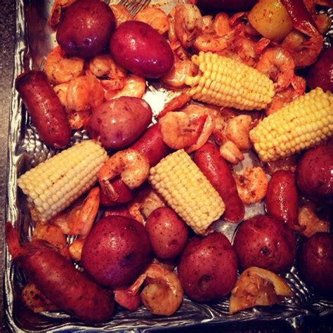 cajun low country boil baked in the south recipe low country boil
