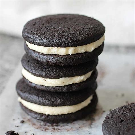 homemade oreo cookies vintage kitchen notes