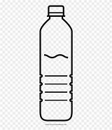 Bottle Water Coloring Plastic Transparent Background Clipart Pinclipart Report sketch template