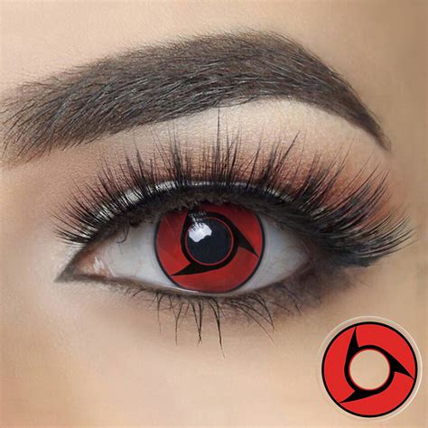 naruto itachi red sharingan halloween contact lenses coloreyelens