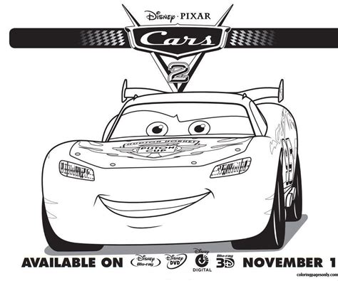 lightning mcqueen cars  coloring pages cartoons coloring pages