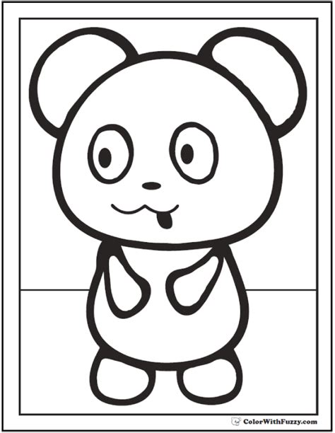 panda coloring pages bamboo  baby pandas