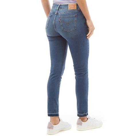 køb levi s dame 711 skinny jeans mellemblå