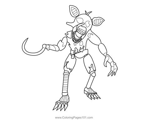 ideas  coloring foxy coloring pages