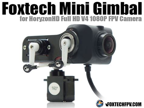 foxtech mini gimbal  horyzonhd  fpv camera