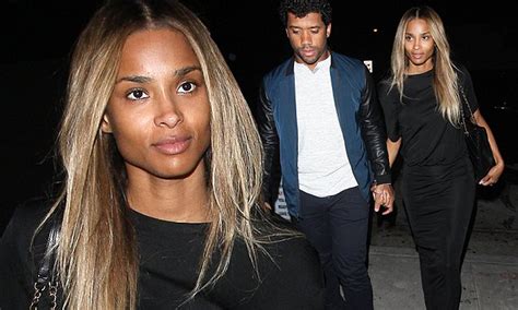 ciara and fiance russell wilson head to celebrity hot spot craig s for