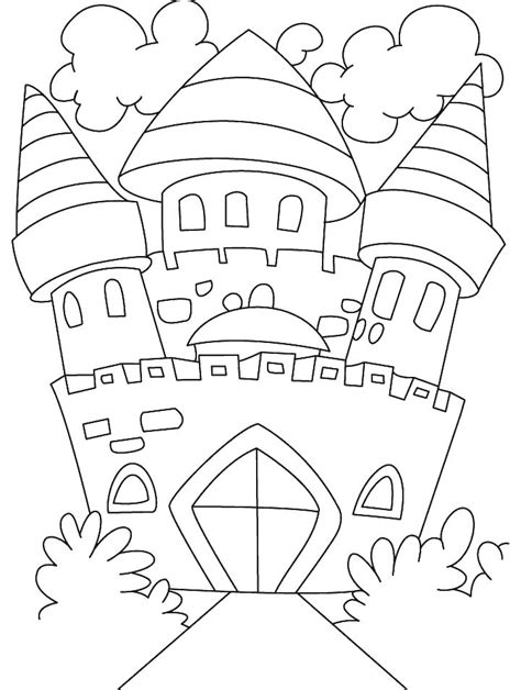 princess castle coloring pages  getcoloringscom  printable