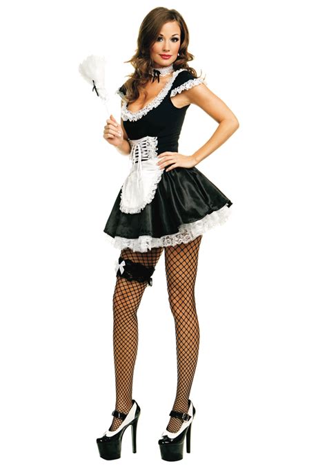 Womens French Maid Costume Ebay