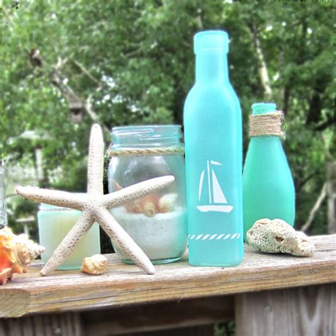 Turning Jars Into Beach Glass And Other Modern Nautical